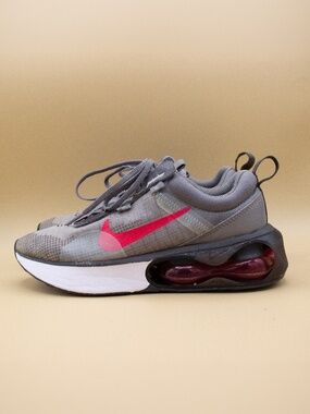 Nike Air Max 2021 Grey Athletic Shoes DA3199-006 Youth Size 4Y